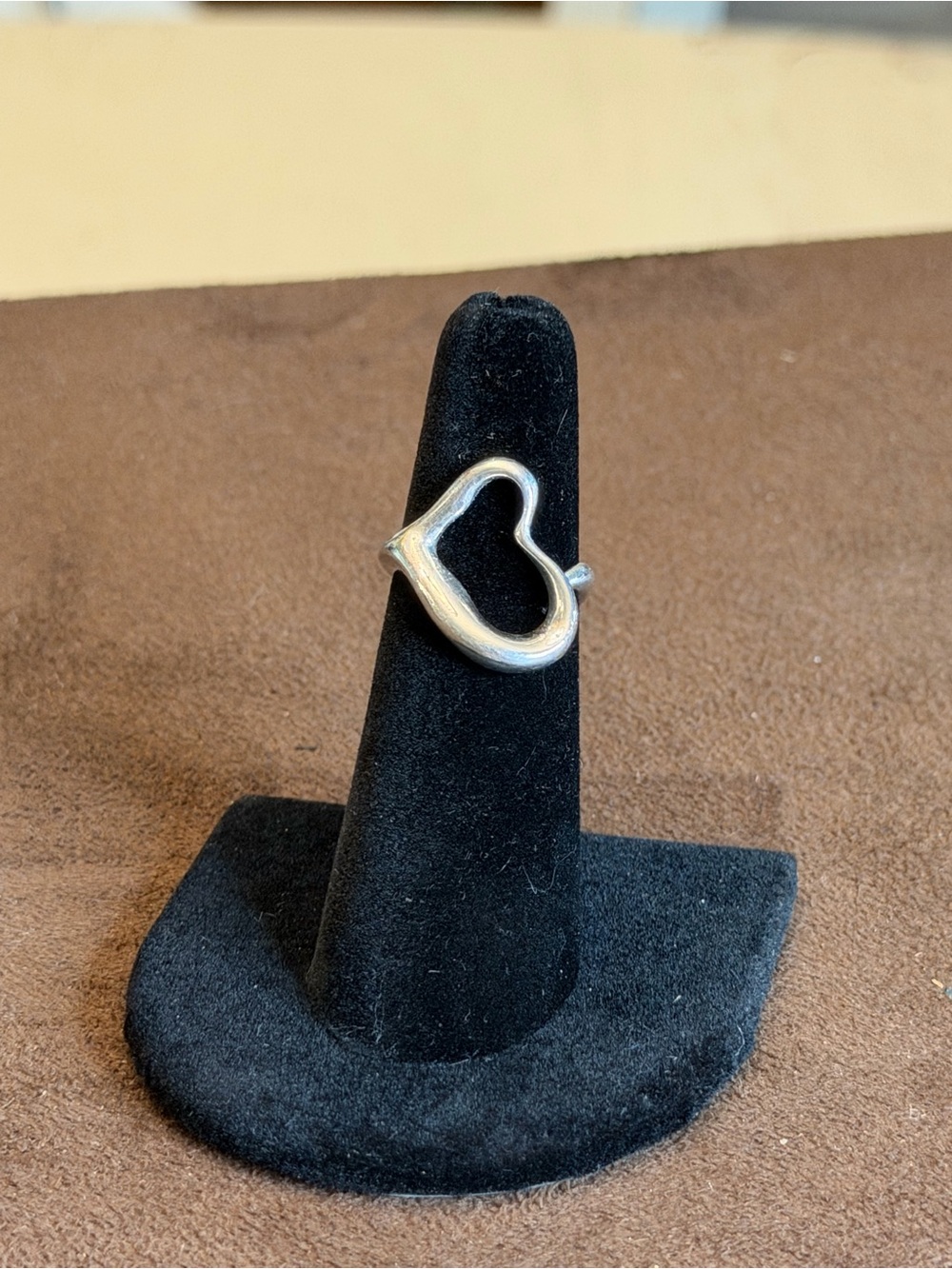 *COA Included* Tiffany & Co. Elsa Peretti Open Heart Ring
